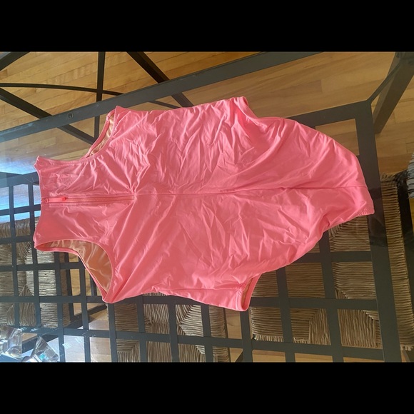 J. Crew high neck scuba style bathing suit - Picture 2 of 3